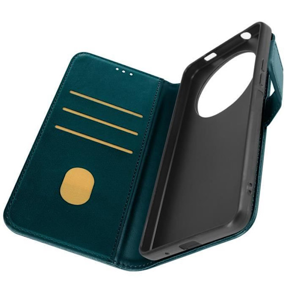 Cover til Xiaomi Redmi A3 Wallet Video Support Grøn Grön