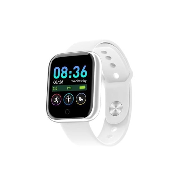 Connected Watch 4.0 Vandtæt IP67 med hjertesensor Eko White Vit