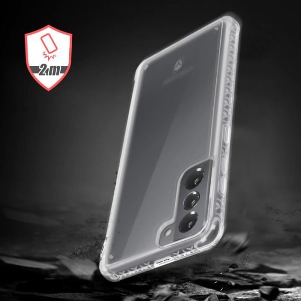 Coque Galaxy S21 Plus - Force Case - Air - Iskunkestävä - Läpinäkyvä - Elinikäinen takuu Transparent