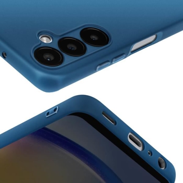 Fodral till Samsung A25 5G - MYWAY - Matt Soft Touch Finish - Blå Blå