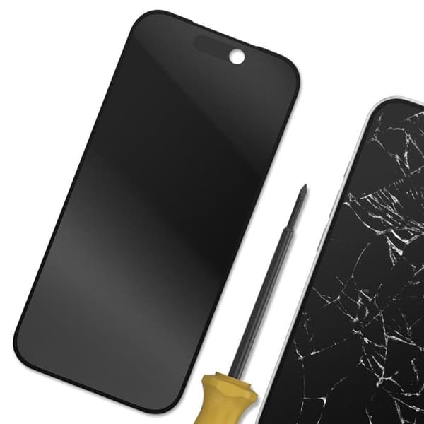 Mustat LCD LTPS -korvausnäyttö iPhone 17 Pro Maxille Svart
