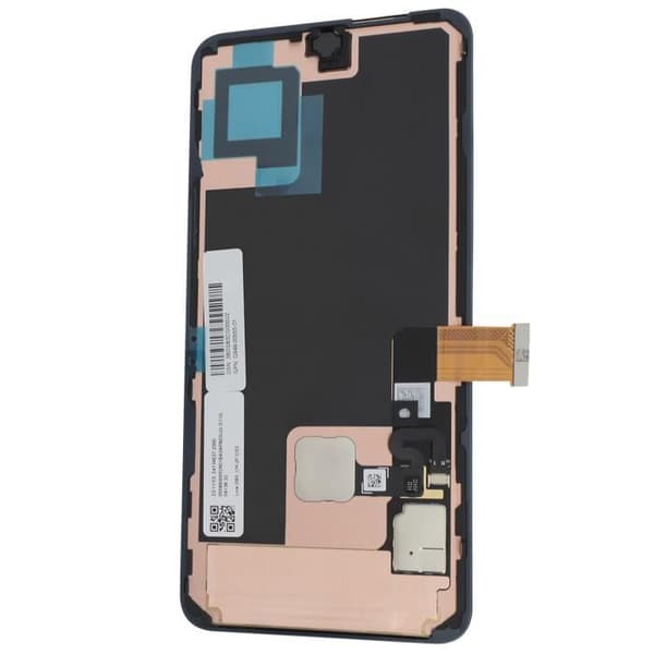 LCD-skærm - Google - Pixel 8 - 6.2 tommer - Original - Sort Svart
