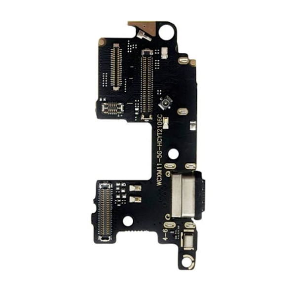 USB-C opladningsstik - Xiaomi - Mi 11 - Sort - Udskiftning - CE og RoHS kompatibel Svart