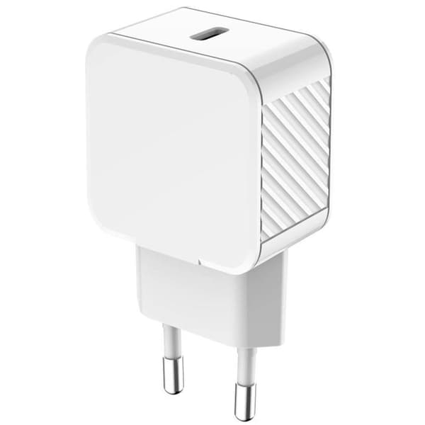 USB-C-lader - CS - 45W Power Delivery (PD) - GaN - Hvid Vit