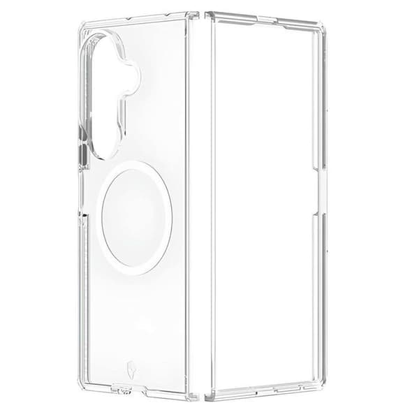 Coque - FORCE CASE - Galaxy Z Fold 7 - Transparent - Förstärkt skydd 2m - Sklämd Vit