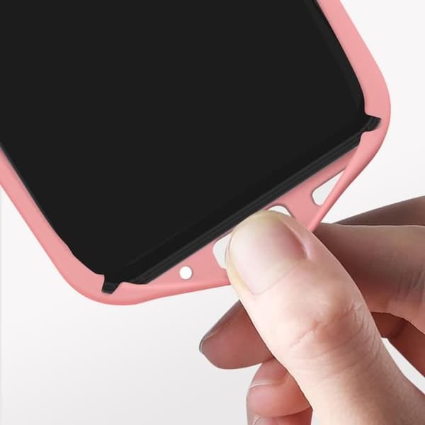 Coque - Xiaomi - Redmi 12C - Semi-rigidh - Silikon - Rosa Rosa