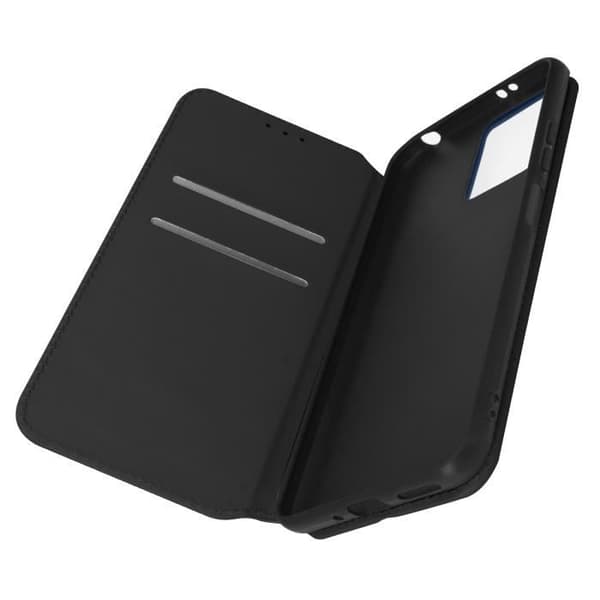Etui til Xiaomi Redmi Note 12 Pro Plus 5G - AVIZAR - Sort - Videounderstøttelse af klapkortholder Svart