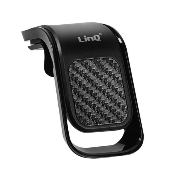 Bilhållare - LINQ - Magnetic Black - För smartphone - Enkel fixering - Porträtt/Landskapsrotation Svart