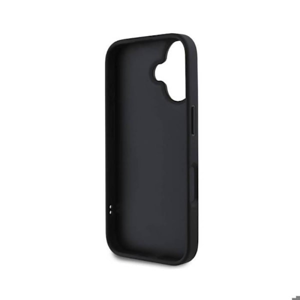 Coque til iPhone 16 Plus 3D Karl og Choupette Forstærket Karl Lagerfeld Sort Svart
