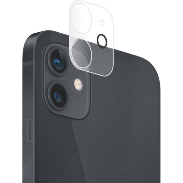 Skärmskydd - BIGBEN CONNECTED - iPhone 12 - Härdat glas - Represistent - Kamera skydd
