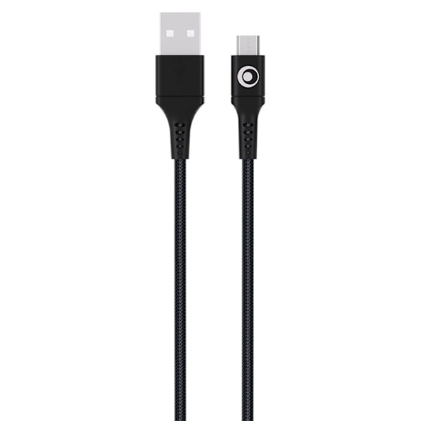 USB-A til micro-USB ladnings- og dataområde 10.5W 2.1A 1.2m BigBen Connected Sort