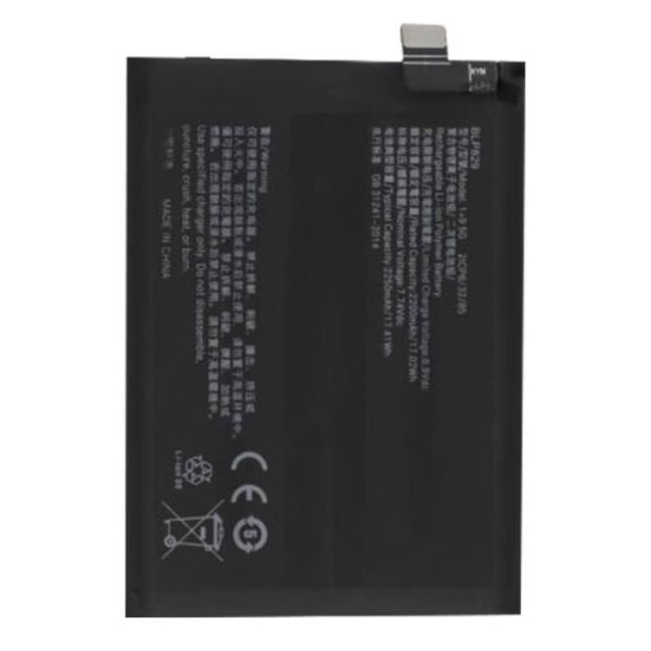 Internt batteri - Oneplus - 9 - 2250mAh - Ersättningskapacitet BLP829