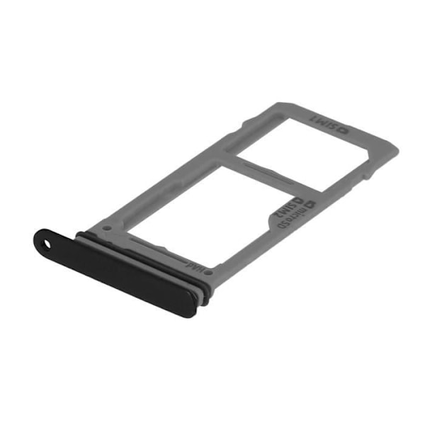 Nano SIM + micro-SD-korttikotelo Galaxy S9 Vaihtoadapteri - tummanharmaa - AVIZAR Grå
