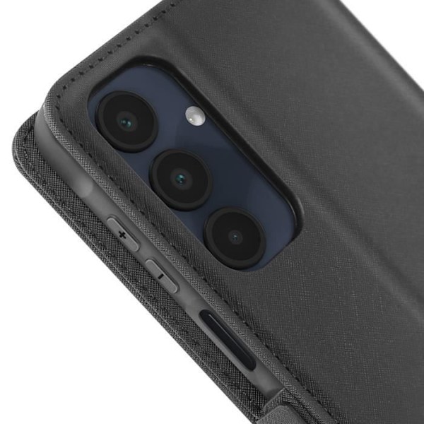 Etui för Samsung Galaxy A16 Klippkort och Videostöd 3mk Svart Svart