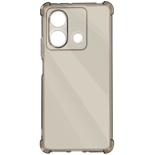 Stötsäkert fodral till Xiaomi Redmi Note 13 5G - IMAK - Transparent Svart - Silikon - Tunt och lätt Svart