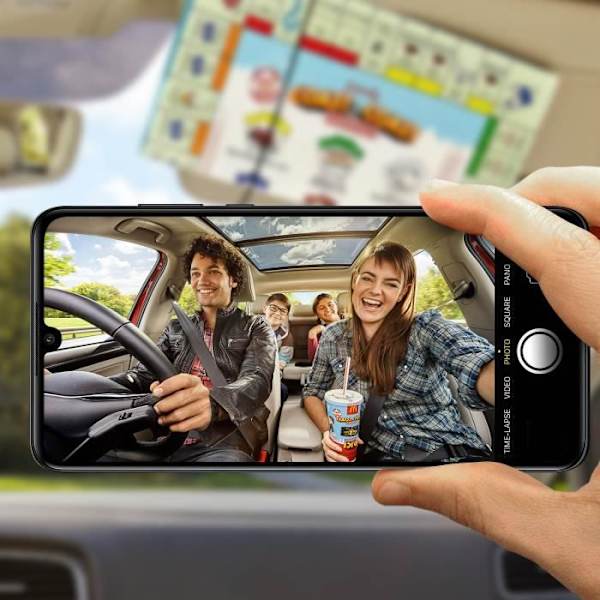 Frontkamera - Huawei - P30/P30 Pro - Udskiftning - 100% Ny - Sort Svart