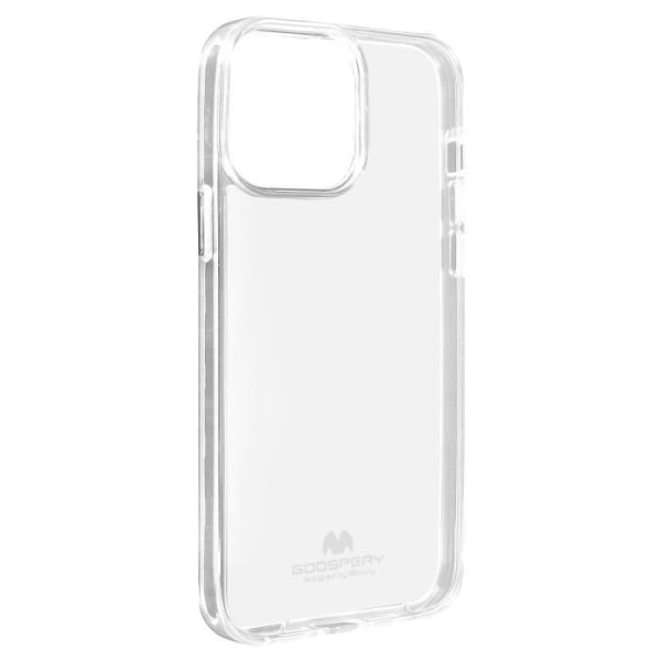 Coque - MERCURY - iPhone 13 Pro Max - Flexibel silikongel - Transparent vit - Stötskydd Klar vit
