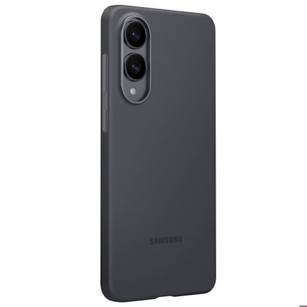 Coque til Samsung S25 Edge Silikone Fleksibel Blød Berøring Original Samsung Sort