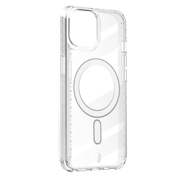 iPhone 14 Plus suojakuori - FORCE CASE - Läpinäkyvä - Putoamisen esto - Elinikäinen takuu Vit