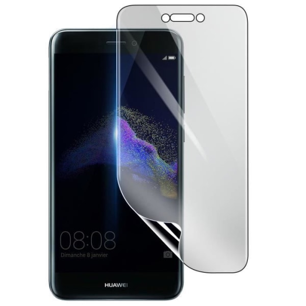 Näytönsuoja - 3MK - Huawei P8 Lite - Iskunkestävä Hydrogeeli - Läpinäkyvä - Naarmuuntumaton Transparent