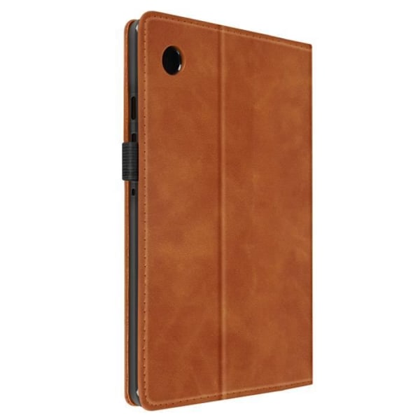 Taske til Samsung Tab A9 - AVIZAR - Brun - Multi-compartment Wallet Video Support kastanj