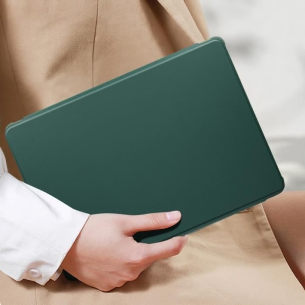 AVIZAR Fodral till Samsung Galaxy Tab S9 FE - 360° roterande stativ - Grön Grön