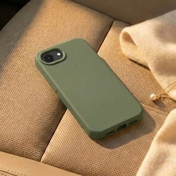 Skal för iPhone 16e / 17e Extremt Stötresistent ShockSpread ECO Design Premium Rhinoshield Grön Grön