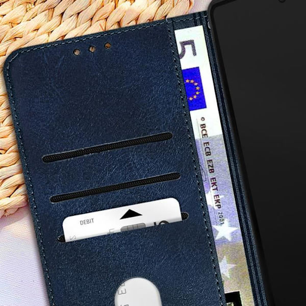Google Pixel 7a Case rannehihna Midnight Blue Flip Case