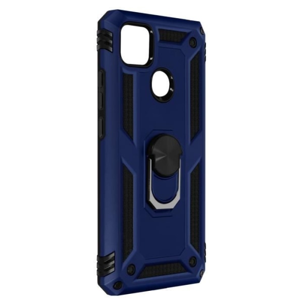 Xiaomi Redmi 10A og 9C Hybrid Case Support Ring Night Blue Video Support midnattsblå