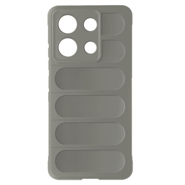Kotelo Xiaomi Redmi Note 13 4G:lle - AVIZAR - Pehmeä silikoni - Liukumaton Design Harmaa Grå