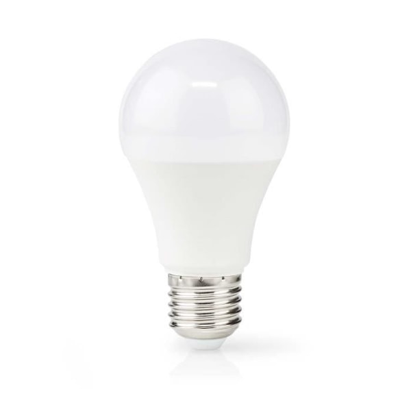 LED-lampa E27 - NEDIS - LBE27A602 - 8,5 W - 806 lm - Varm Vit Vit varmt