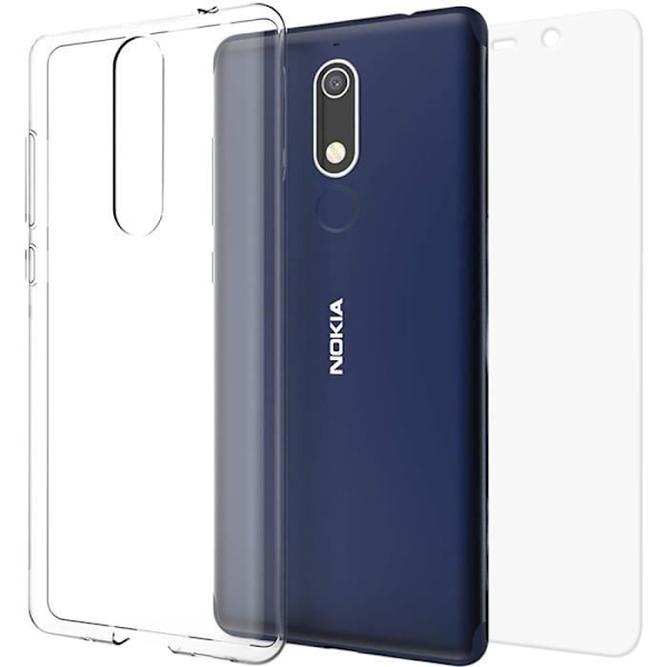 Suojapaketti Nokia 5.1 Plus -puhelimelle