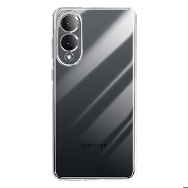 Coque för Samsung Galaxy S25 Edge Kontur Silikon Transparent Vit