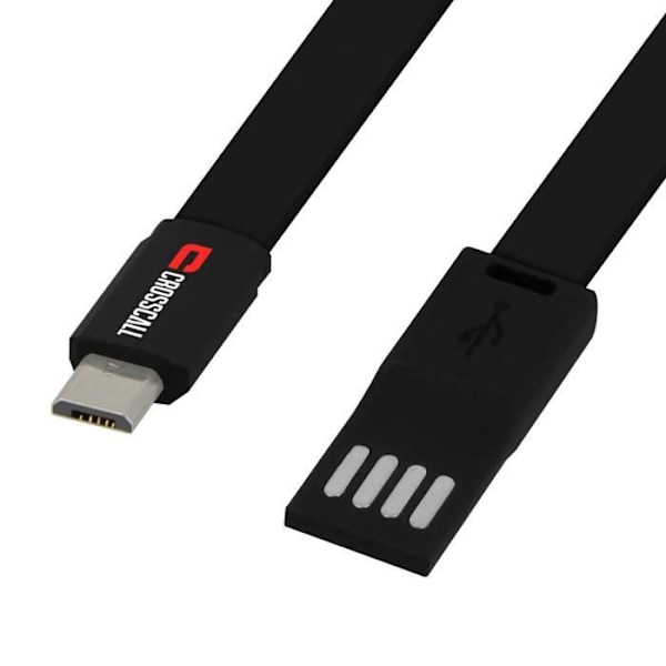 CROSSCALL USB-kabel - Micro-USB type B (M) 2,01,2 m flad - 0,09 kg - Sort og rød