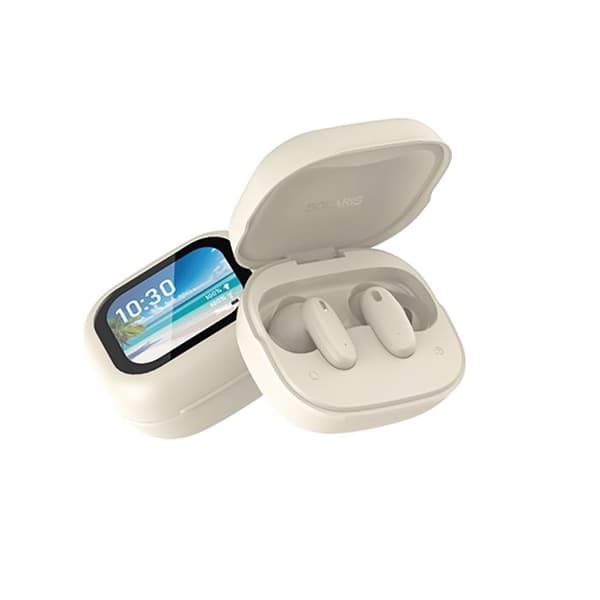 TWS-headset - AVIZAR - Braga - Bluetooth 5.4 - ANC støjreduktion - Beige Beige