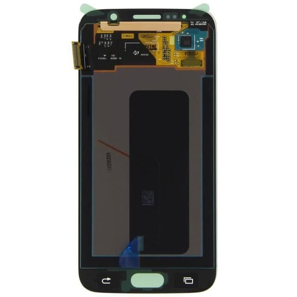 LCD-skærm - Samsung - Galaxy S6 - Hvid - Udskiftning - Original Komplet Vit