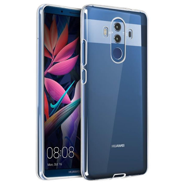 Skydd - Huawei - Mate 10 Pro - Silikon Gel - Ultrafint - Transparent Transparent