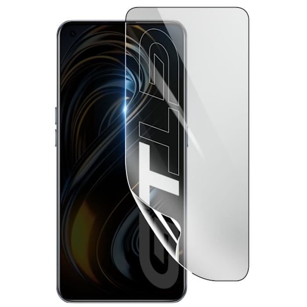 Näytönsuoja - 3MK - Realme GT 5G - Iskunkestävä Hydrogeeli - Naarmuuntumaton - Läpinäkyvä Transparent