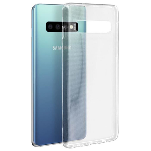 Suojakuori - AVIZAR - Samsung Galaxy S10 - Pehmeä silikoni - Ultrakevyt - Läpinäkyvä Transparent