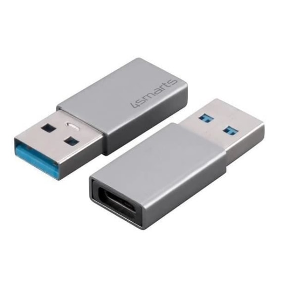 4SMARTS-PAKET MED 2 PASSIVA USB-A 3.0 TILL USB-C-ADAPTERS 540275
