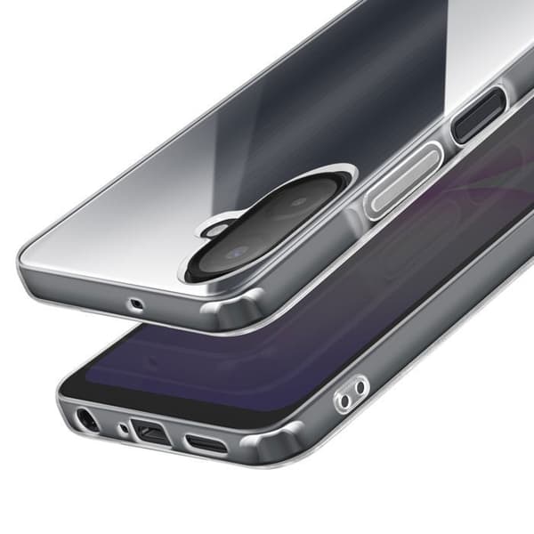Coque - AVIZAR - Galaxy A07 / A06 - Mjuk silikon - Stötsäker - Transparent Vit