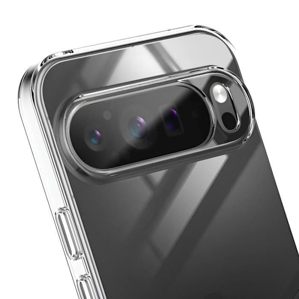 Kotelo Google Pixel 9 ja 9 Prolle - BIGBEN - Läpinäkyvä - Naarmuuntumaton - Pehmeä Transparent