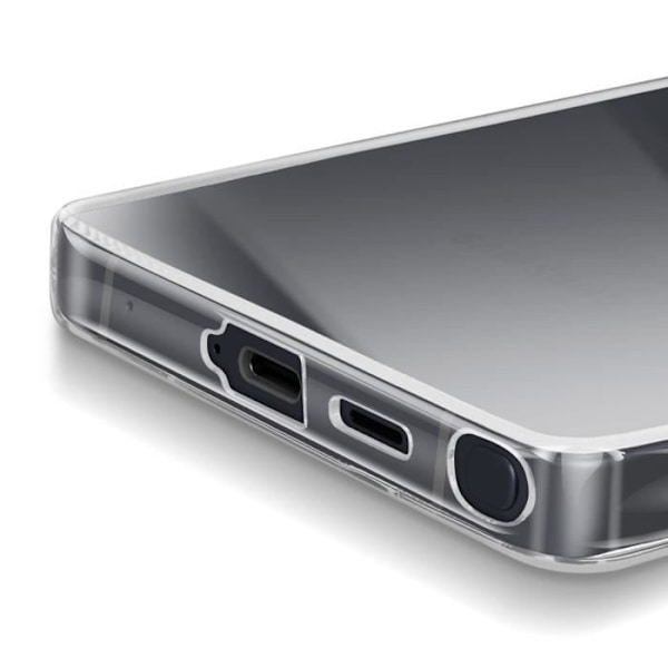 Coque för Samsung Galaxy S25 Ultra Silikon Mjuk Mayaxess Transparent Transparent
