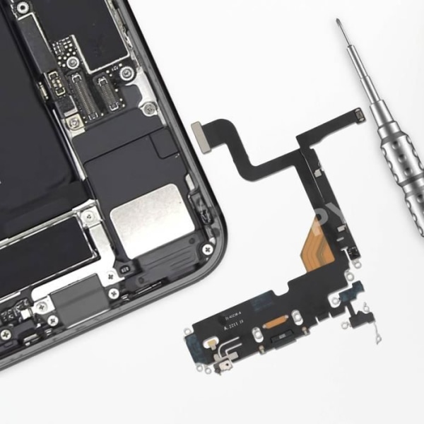 Lightning-latausliitin - RELIFE - iPhone 13 Pro - Integroitu mikrofoni - Vihreä väri - Langallinen Grön
