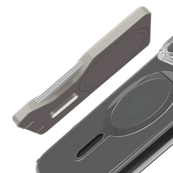 MagSafe Fodral till iPhone 15 Pro Presidio Perfect Clear Clicklock Speck Black Transparent