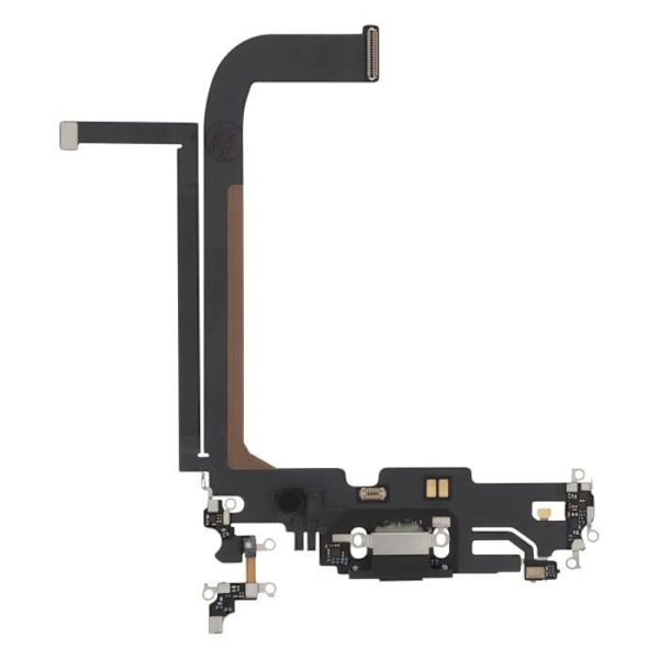 Lightning- ja mikrolatausliitin iPhone 13 Pro Max Blackille Svart