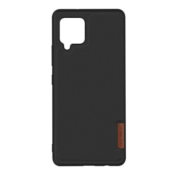 Skyddsskal - DUX DUCIS - Samsung Galaxy A42 5G - Hård - Tyg - Elegant Svart