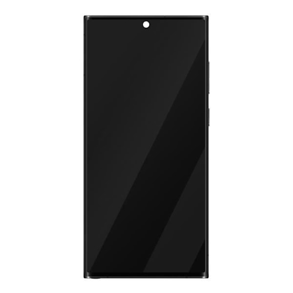 Komplett enhet för Samsung S22 Ultra LCD + Touch Glass + Samsung grått chassi Grå