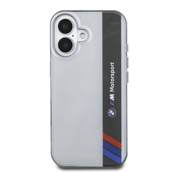 BMW IML Motorsport -harmaansävyinen suojakuori iPhone 16:lle Grå