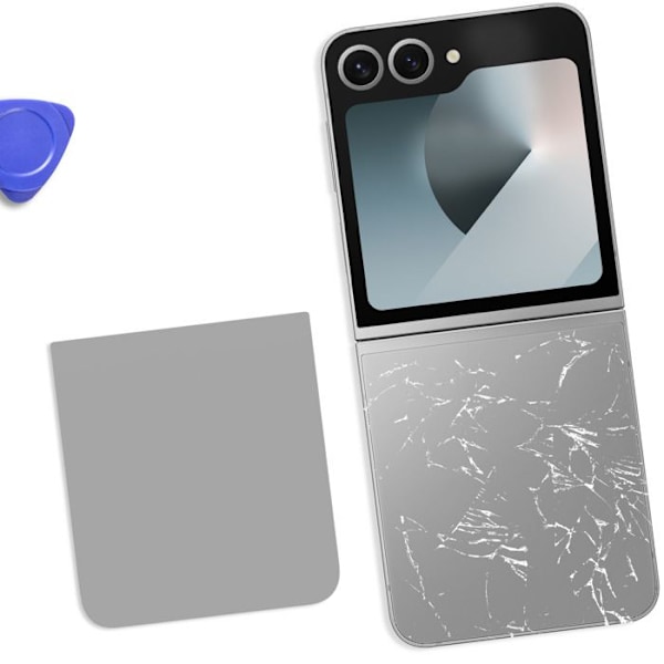 Alareuna takalasi Samsung Galaxy Z Flip 6 Alkuperäinen Samsung Harmaa Grå